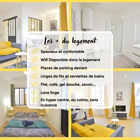 Le Wlerick 5- Hyper Centre - Au Calme -wifi Appartement *